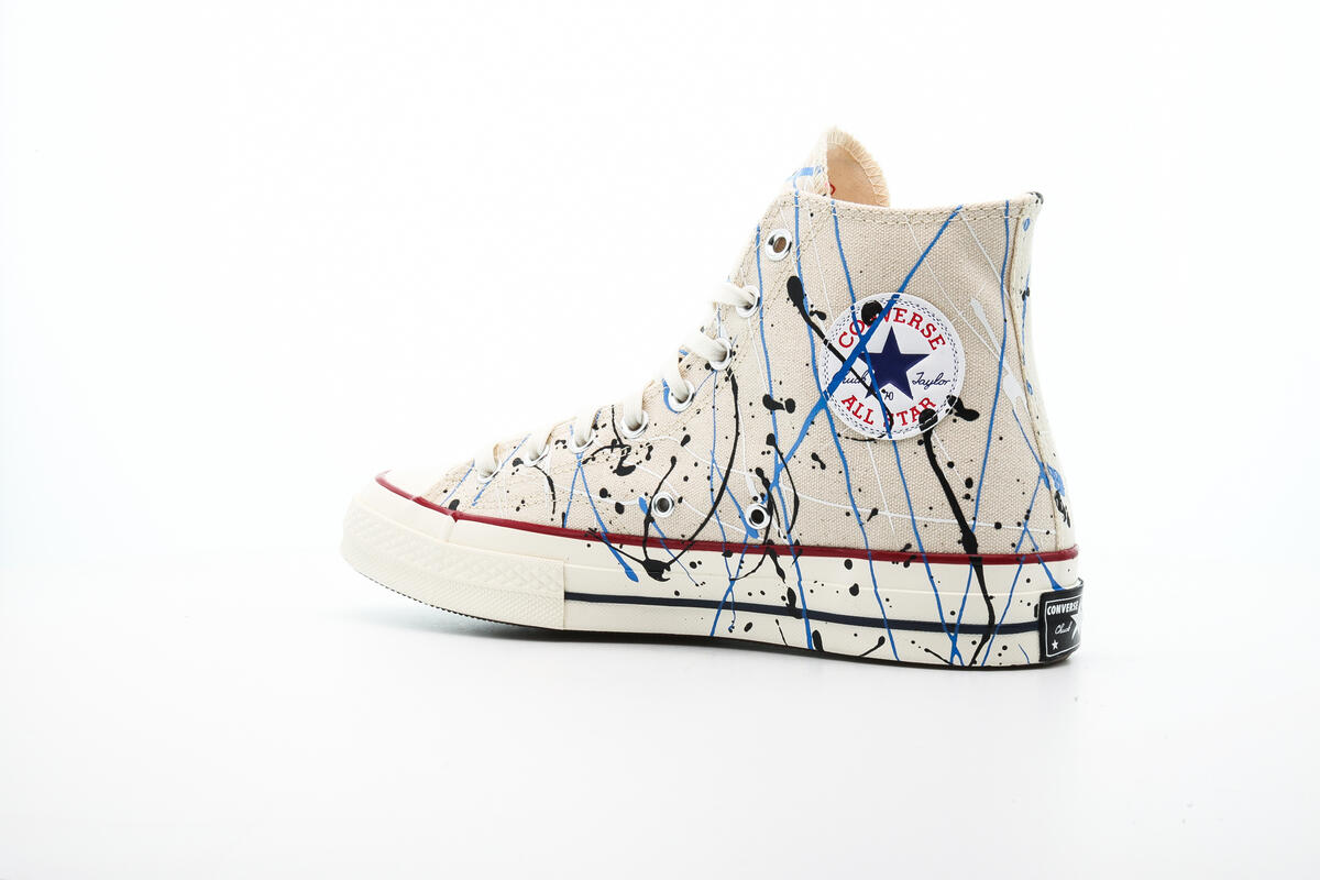 Converse Chuck 70 Hi Paint Splatter - Egret - Image 9