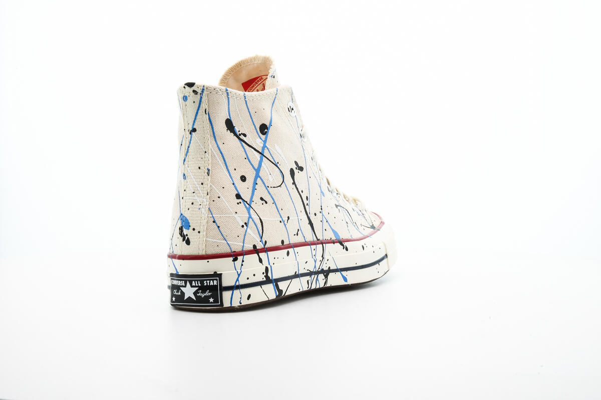 Converse Chuck 70 Hi Paint Splatter - Egret - Image 12