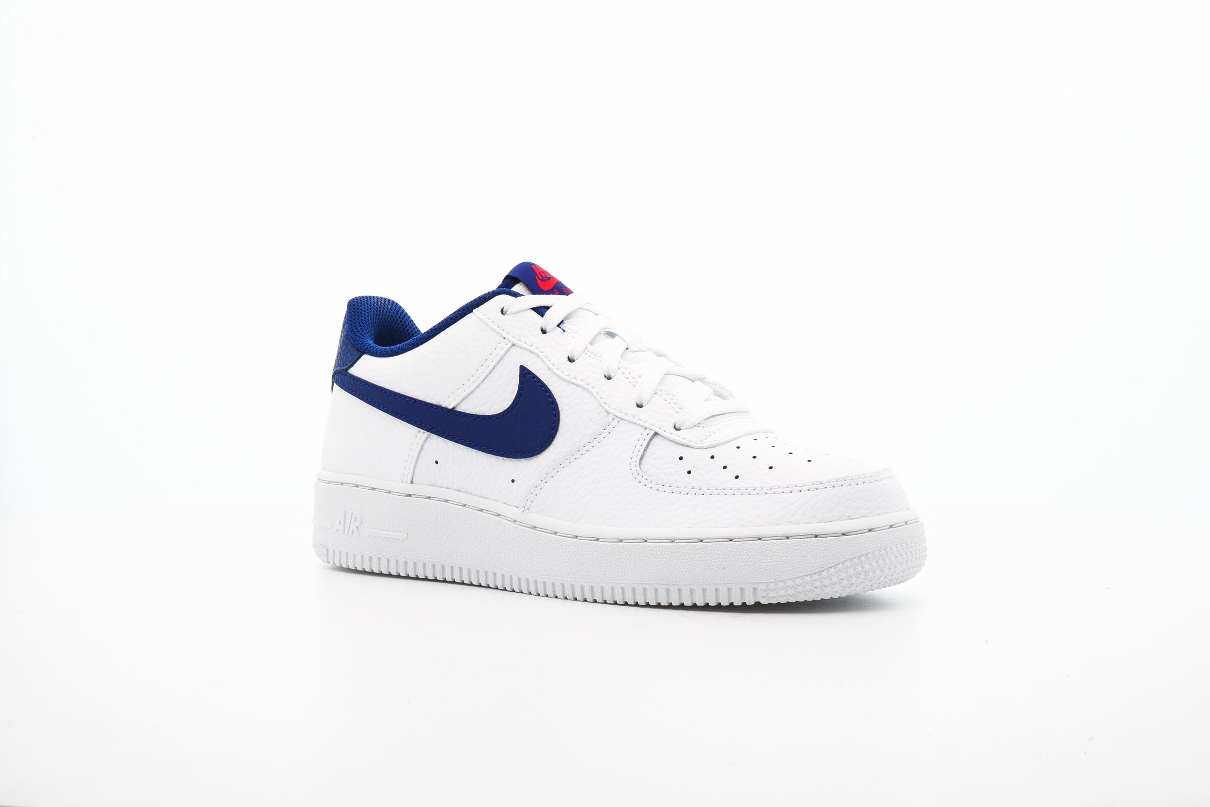 white deep royal blue