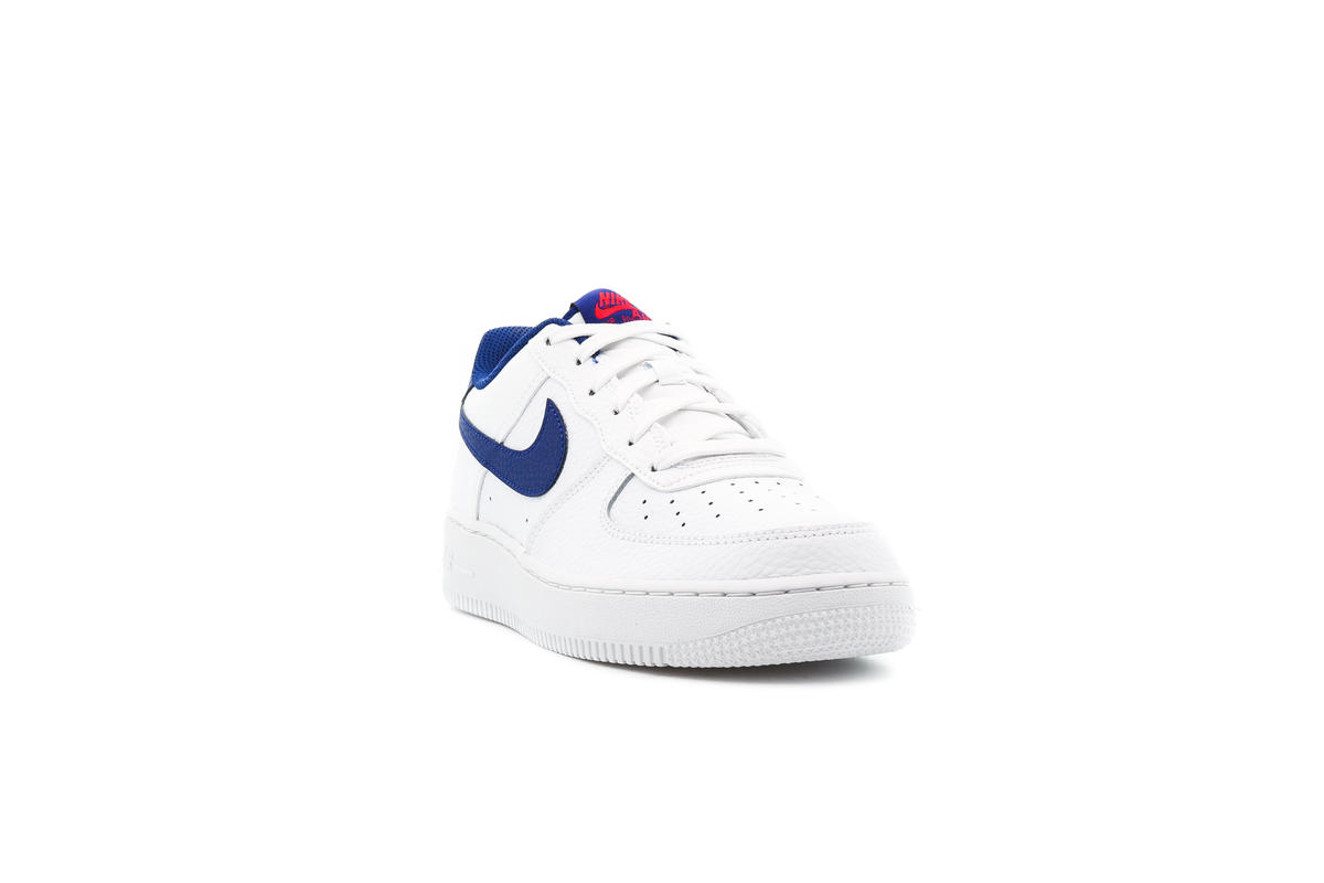 Buy Nike Kids Air Force 1 Low GS White / Deep Royal Blue