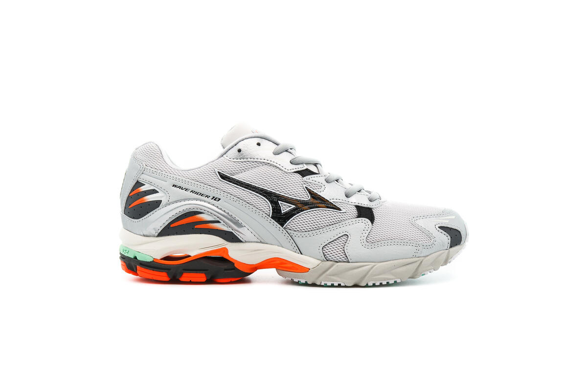 Mizuno Wave Rider 10 (Grau / Orange) - Image 8