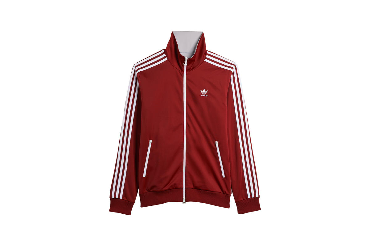 adidas Originals x Human Made Track Jacket 'Burgundy' - Image 2