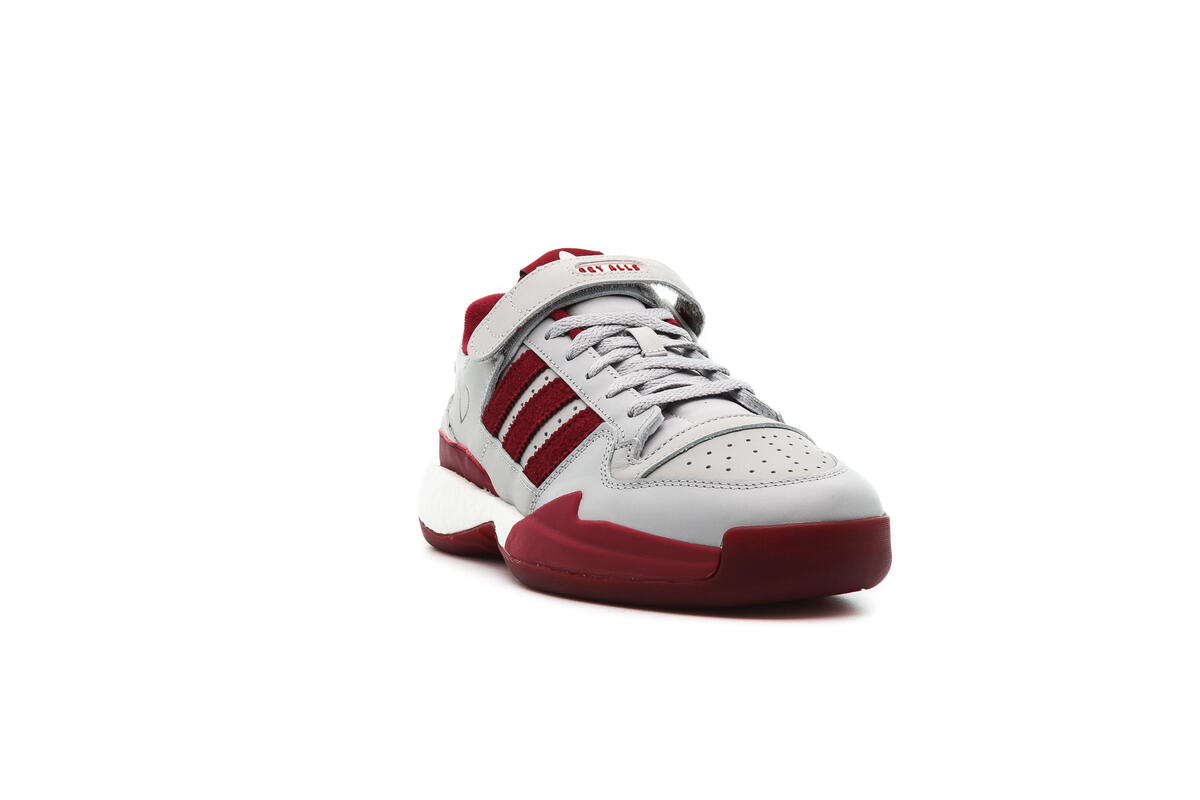 Adidas x Human Made Forum Low 'Burgundy' - Image 4
