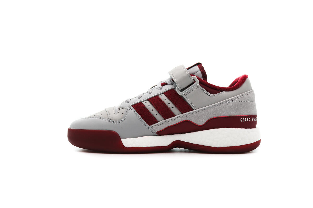 Adidas x Human Made Forum Low 'Burgundy' - Image 8