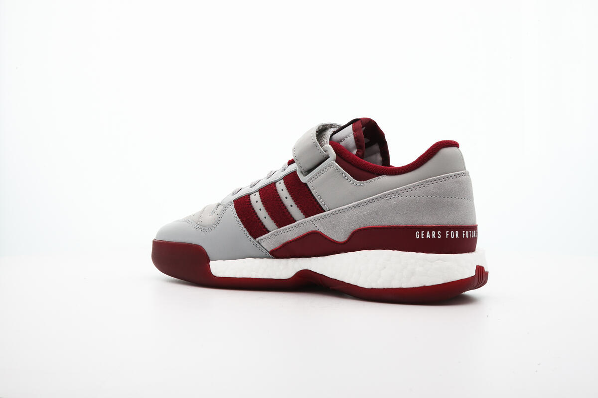Adidas x Human Made Forum Low 'Burgundy' - Image 9