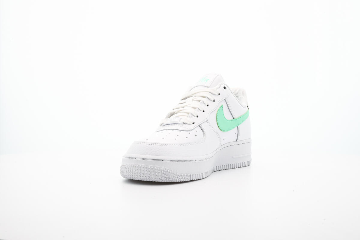 Nike WMNS Air Force 1`07 - White / Green Glow / Light Bone - Image 12