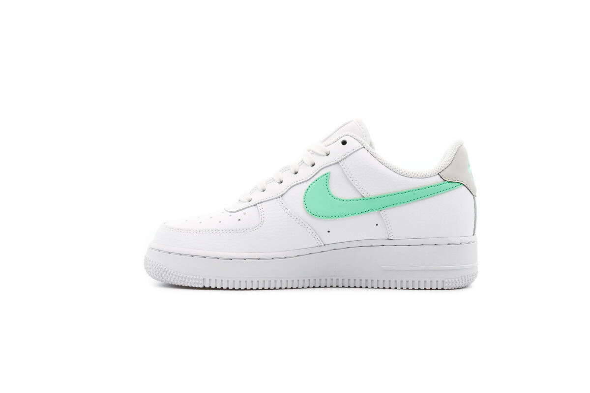 Nike WMNS Air Force 1`07 - White / Green Glow / Light Bone - Image 14