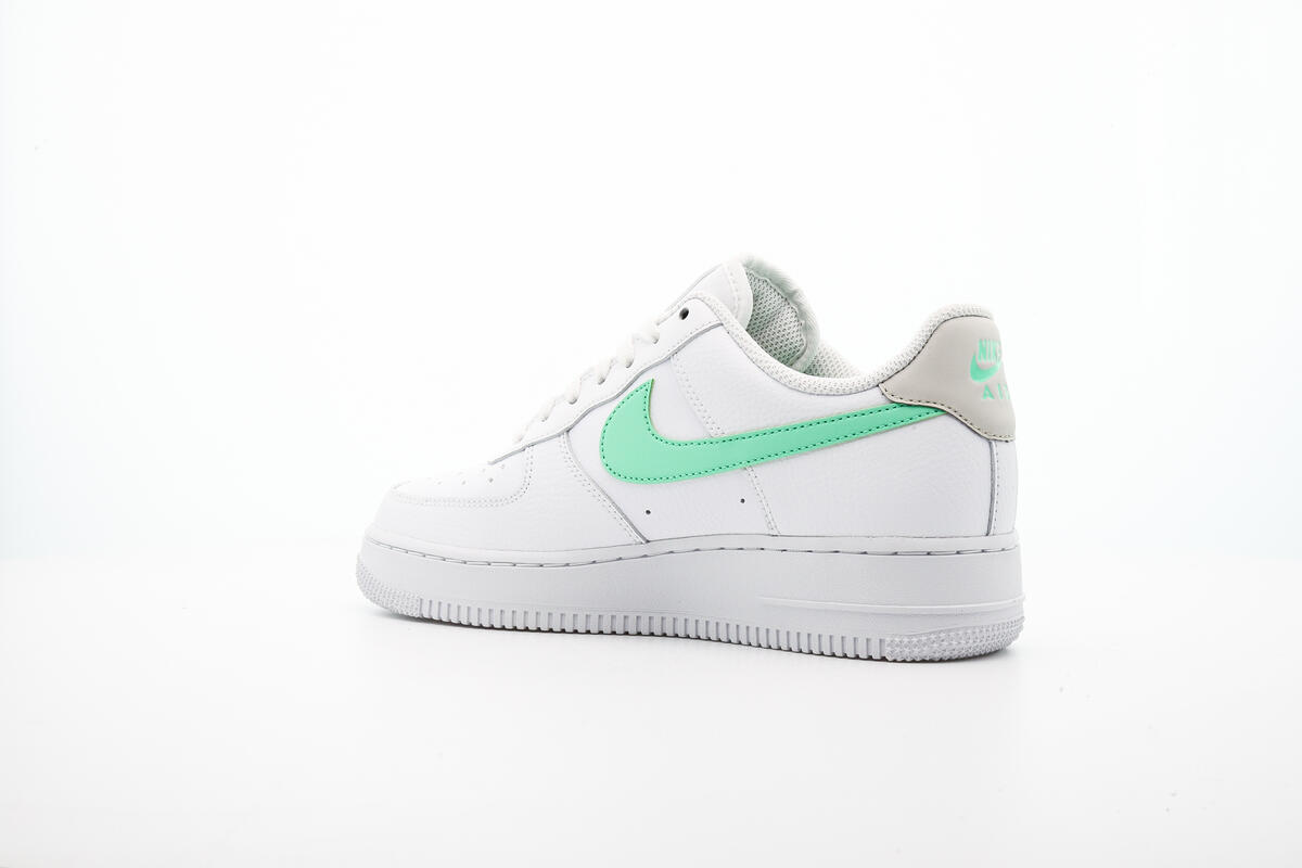 Nike WMNS Air Force 1`07 - White / Green Glow / Light Bone - Image 15