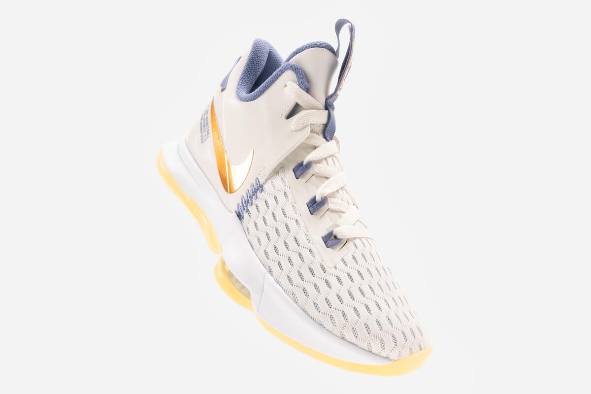 Nike LeBron Witness V 5 Summit White Mtlc Bronze CQ9380-102 Basketball Shoes New s-l1200.jpg main image 3