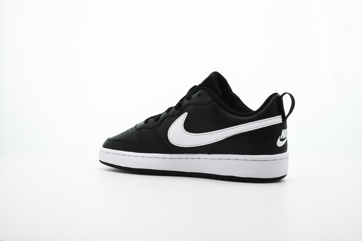Nike Court Borough Low 2 Black (GS) - Image 9