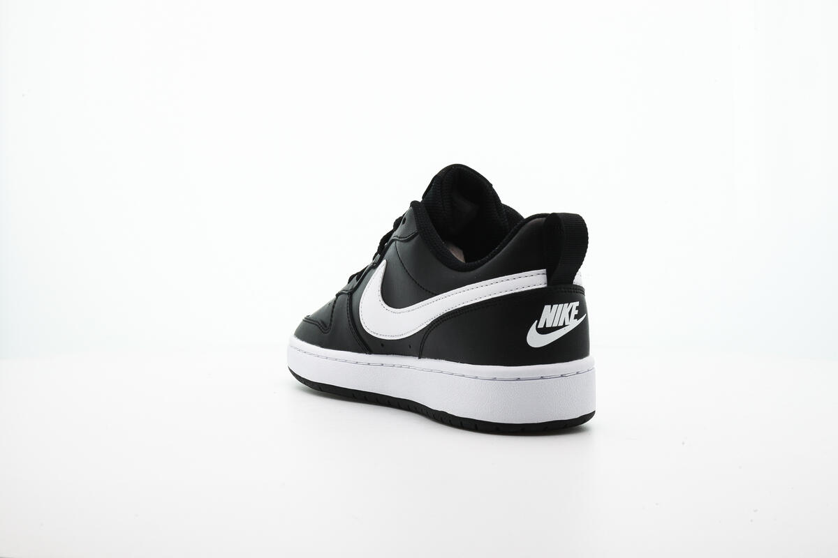 Nike Court Borough Low 2 Black (GS) - Image 10