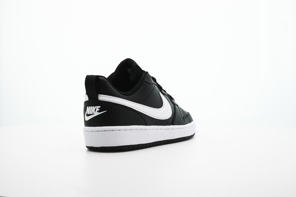 Nike Court Borough Low 2 Black (GS) - Image 12