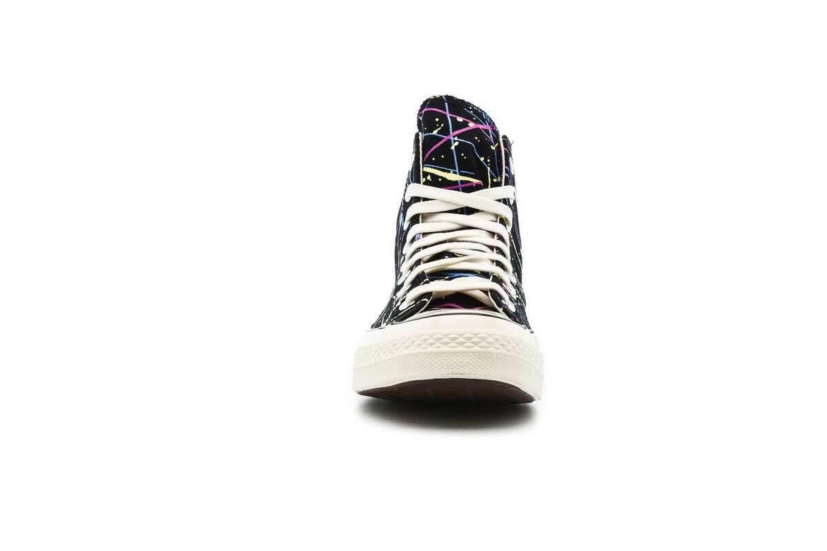 Converse Chuck 70 Hi Black / Hyper Magenta / Egret - Image 22