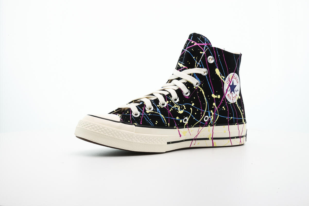 Converse Chuck 70 Hi Black / Hyper Magenta / Egret - Image 24