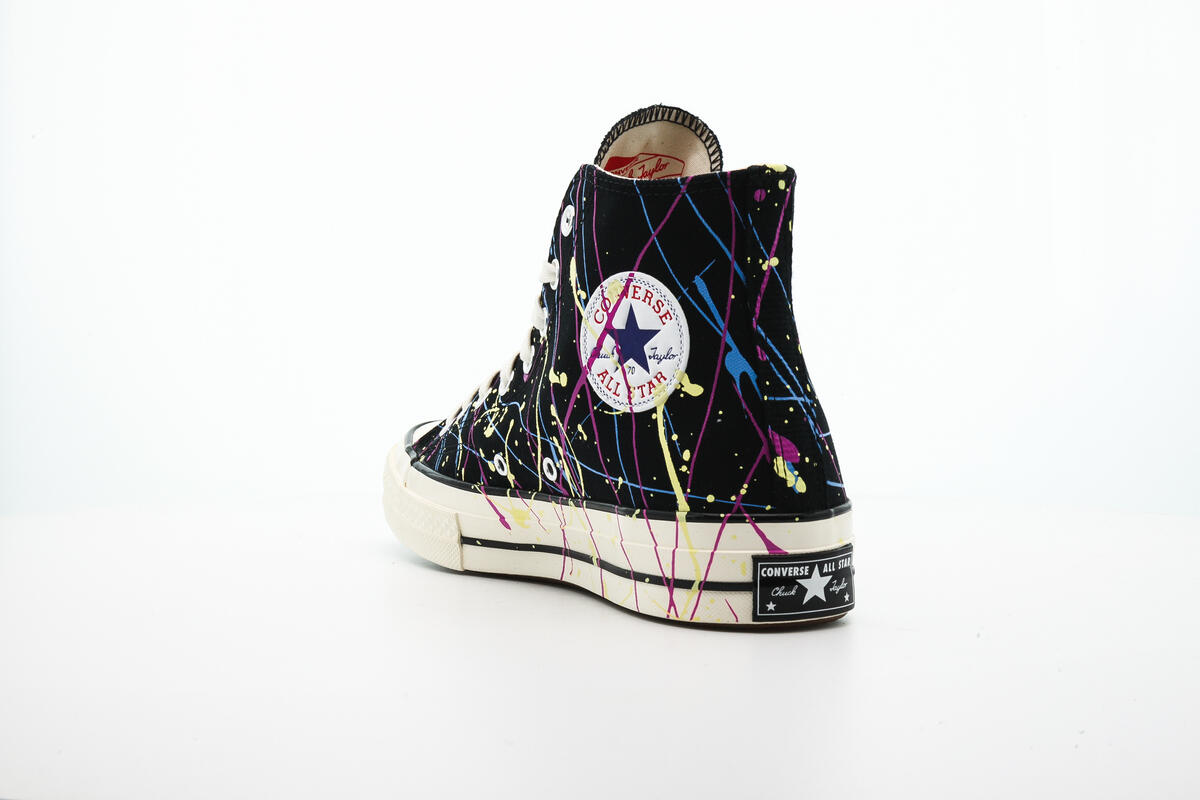 Converse Chuck 70 Hi Black / Hyper Magenta / Egret - Image 27