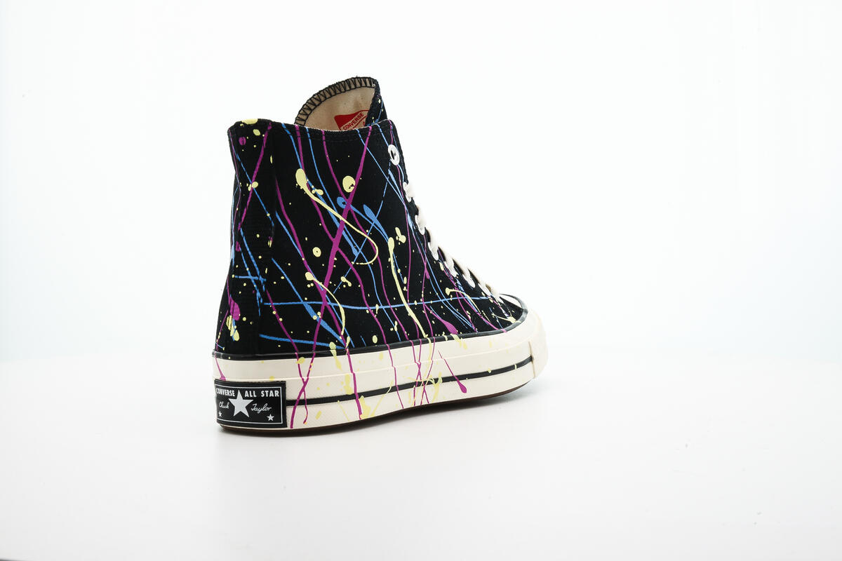 Converse Chuck 70 Hi Black / Hyper Magenta / Egret - Image 29