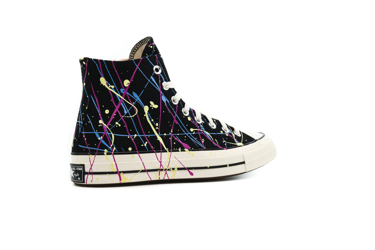 Converse Chuck 70 Hi Black / Hyper Magenta / Egret - Image 30