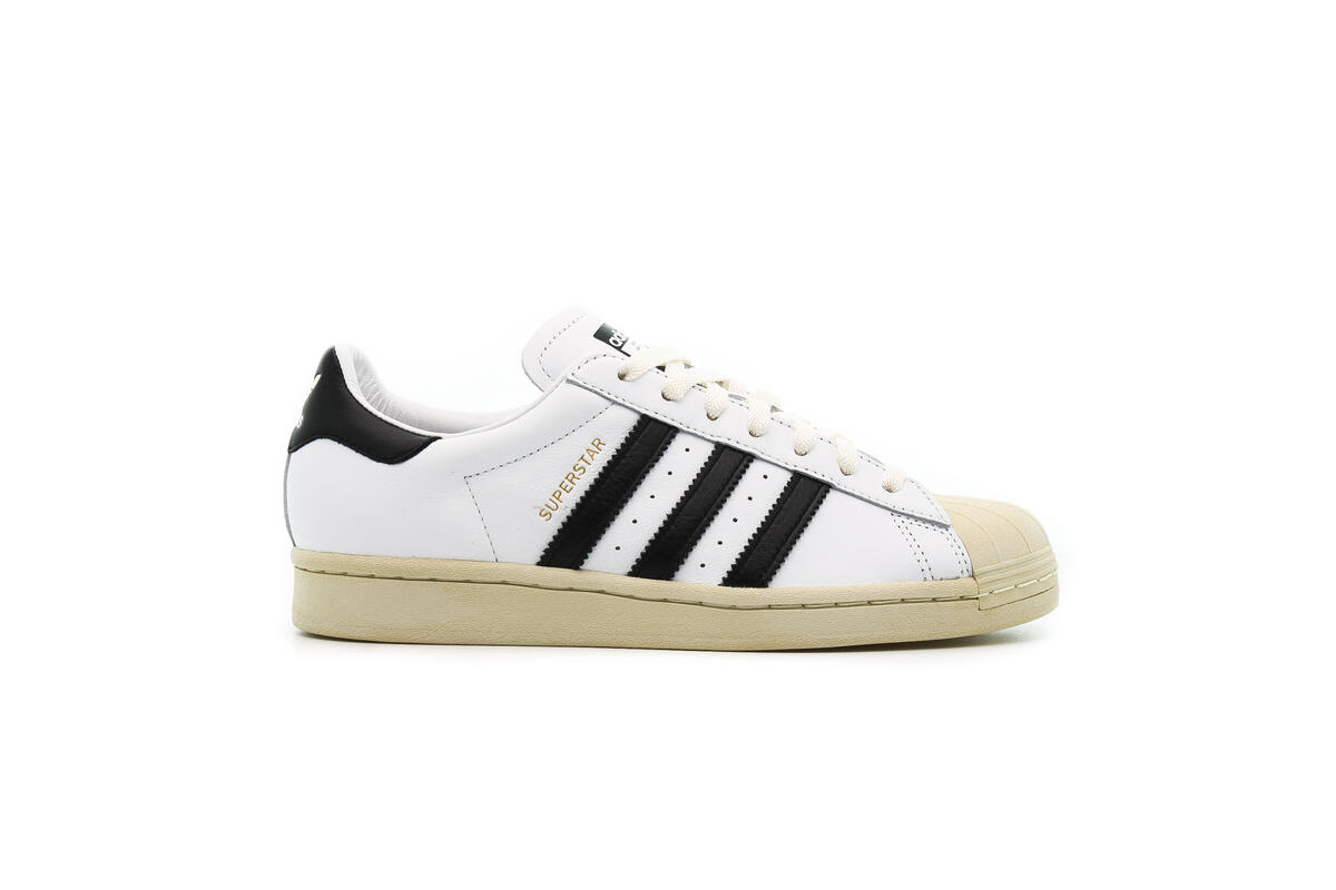 Adidas Superstar Cloud White / Core Black / Blue - Image 3