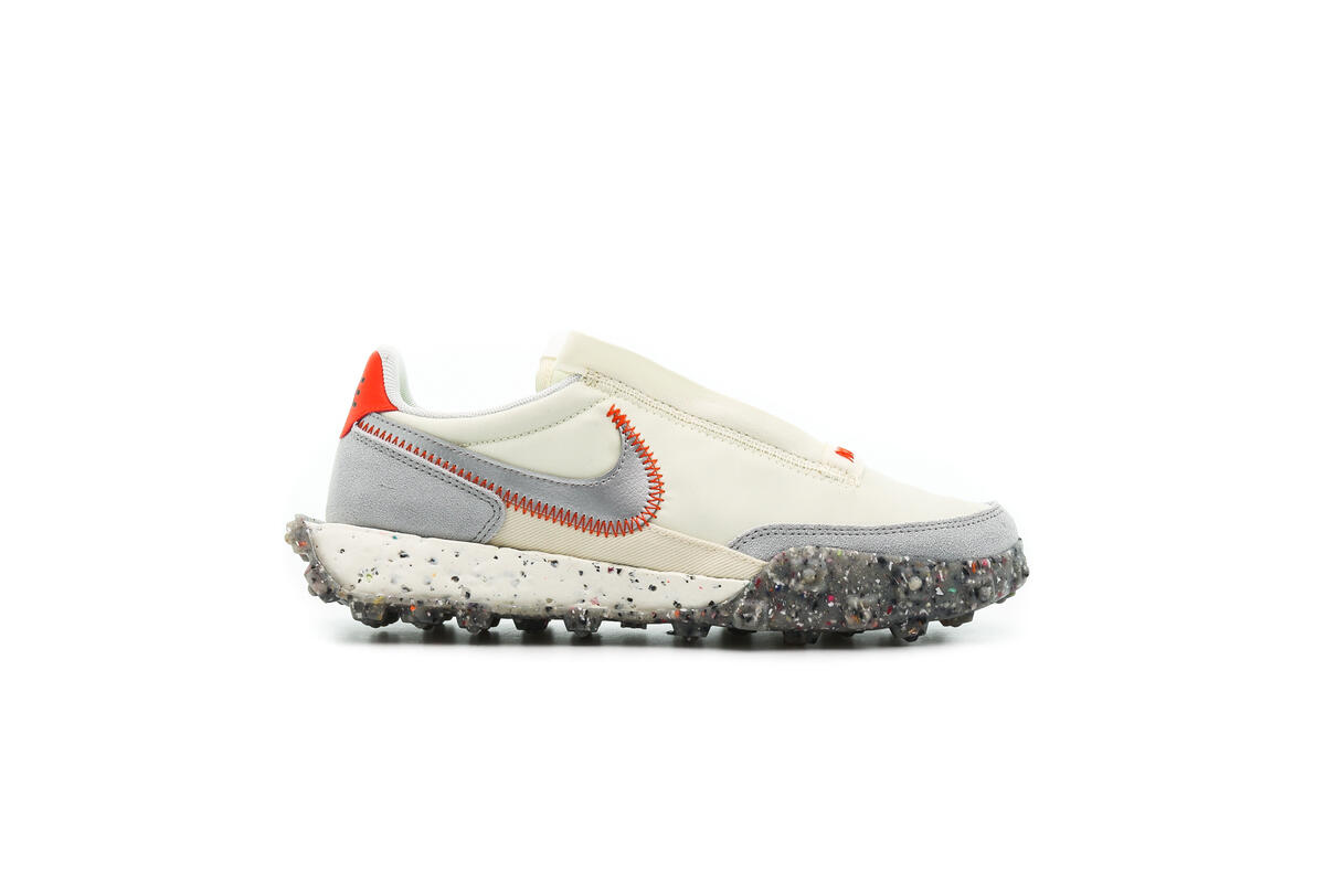 Nike Waffle Racer Crater Coconut Milk/Silver (Women's) - Image 1