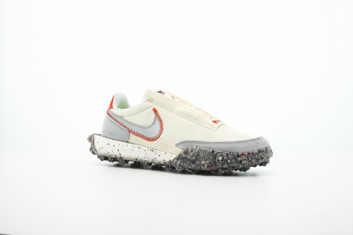 Nike Waffle Racer Crater Coconut Milk/Silver (Women's) - Image 3