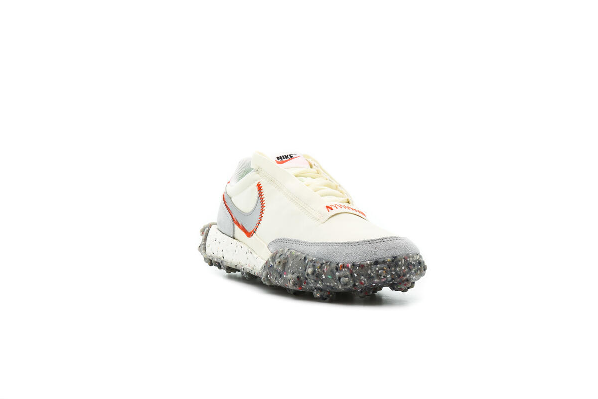 Nike Waffle Racer Crater Coconut Milk/Silver (Women's) - Image 4