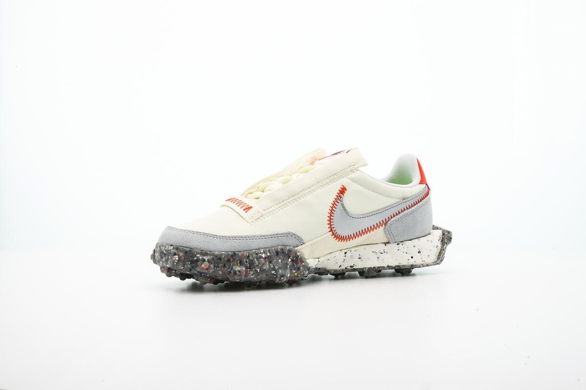 Nike Waffle Racer Crater Coconut Milk/Silver (Women's) - Image 7
