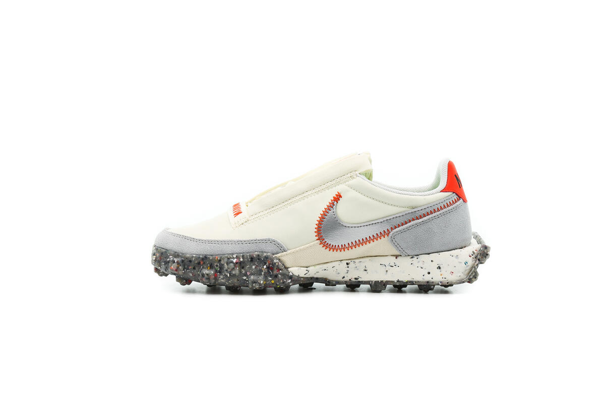 Nike Waffle Racer Crater Coconut Milk/Silver (Women's) - Image 8