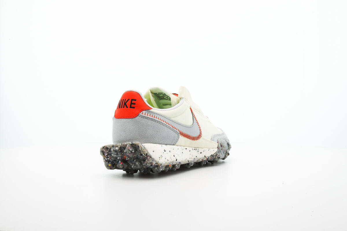 Nike Waffle Racer Crater Coconut Milk/Silver (Women's) - Image 12