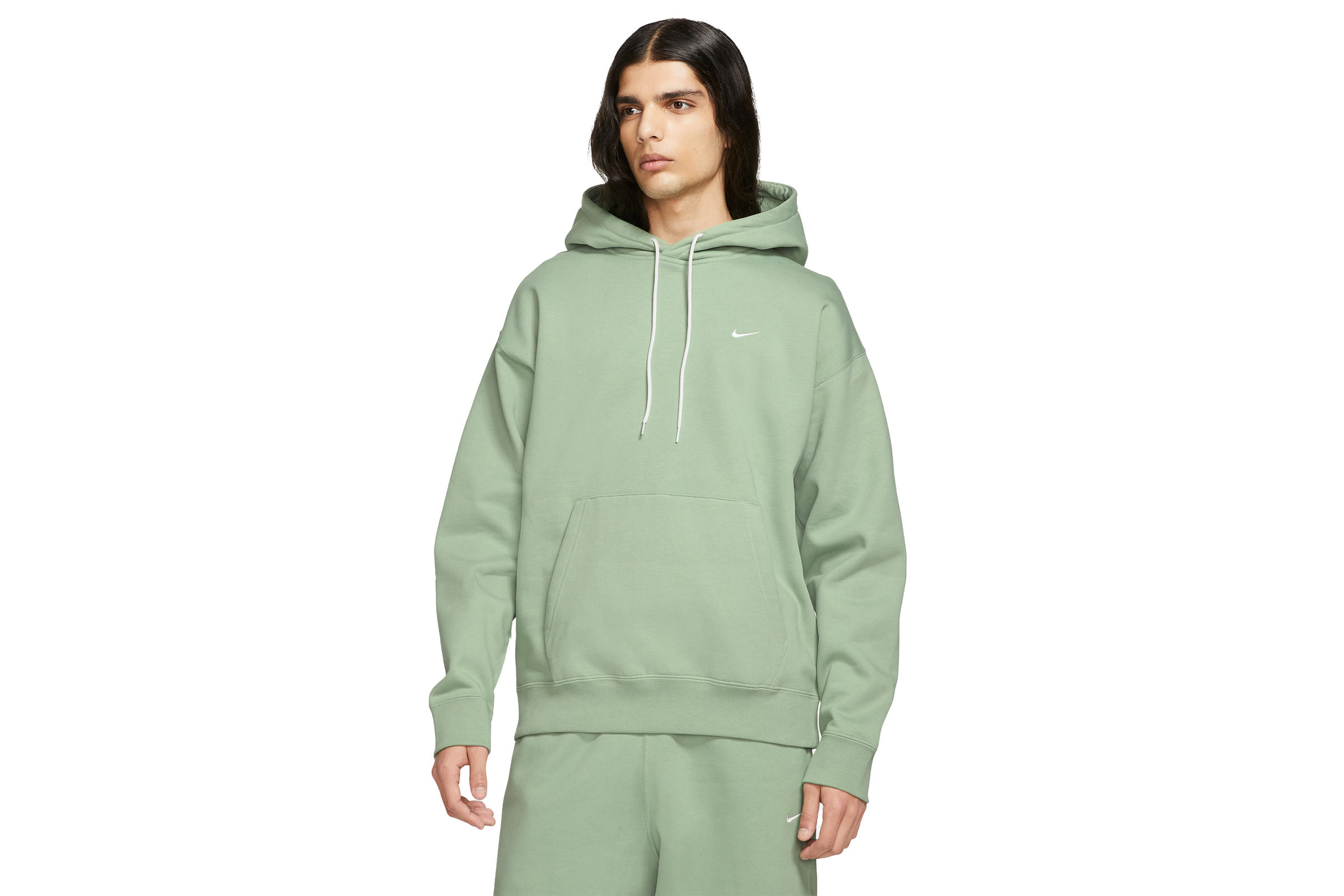 Nike NRG SOLOSWOOSH HOODIE "GREEN"