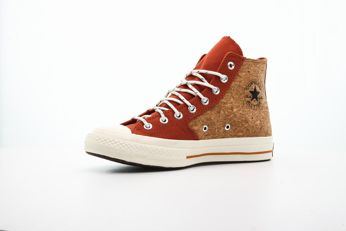 Converse Chuck 70 Hi Red Bark / Egret / Gum - Image 7