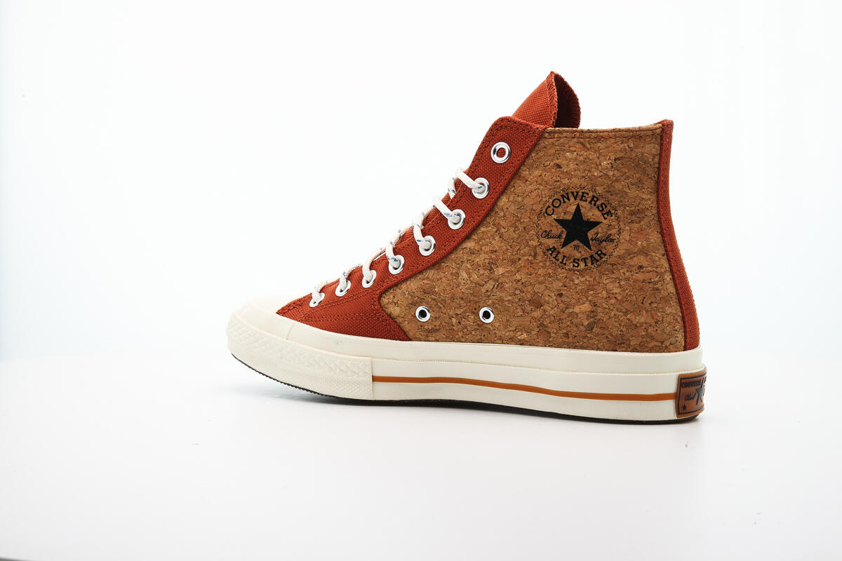 Converse Chuck 70 Hi Red Bark / Egret / Gum - Image 9