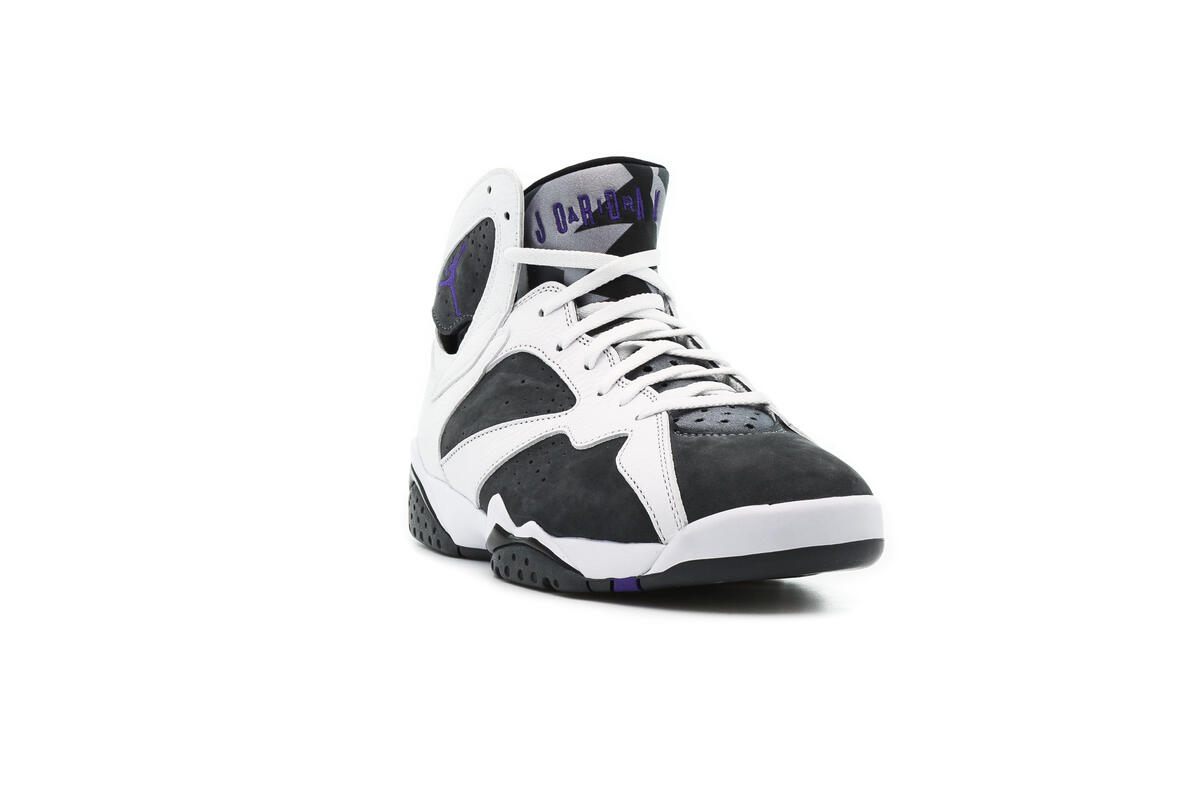 Nike Air Jordan 7 Retro White Varsity Purple grau cu  UK 8