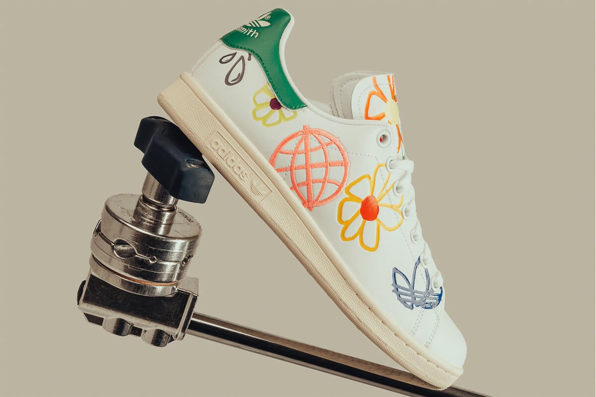 Adidas Stan Smith 'Primegreen Floral' Cloud White/Green - Image 18