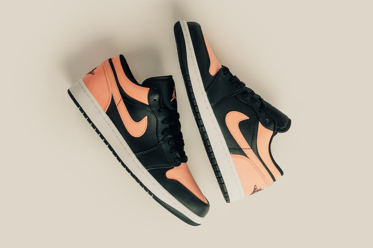 Air Jordan 1 Low Black / Crimson Tint - Image 14