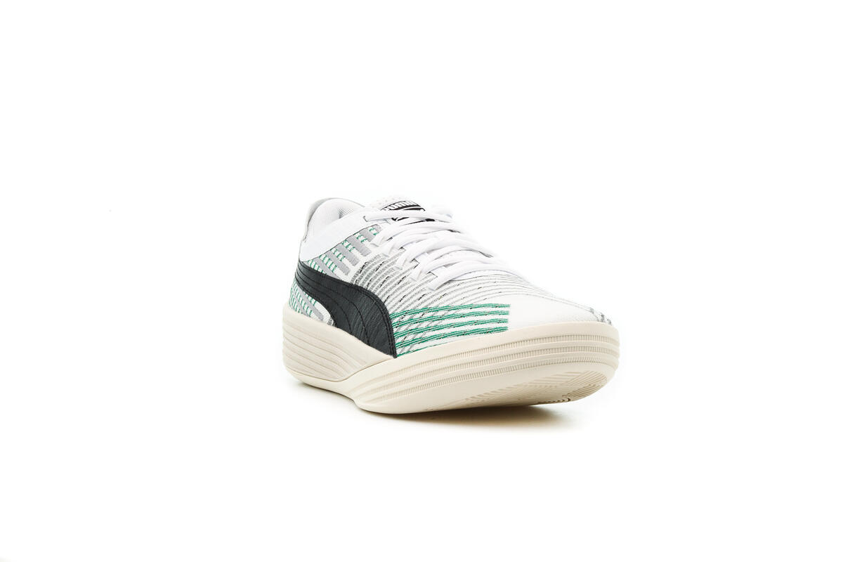 Puma Clyde All-Pro Coast 2 Coast 'Puma White/Power Green' - Image 4