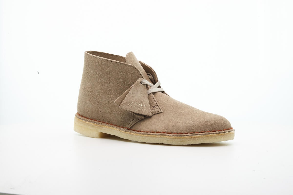 Clarks Men\'s Desert Boot Sand Suede 26155527 size 9 MENS Desert Boot Sand Suede Desert Boots | Clarks US main image 4