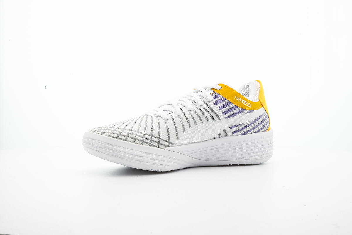 Puma Clyde All-Pro Coast 2 Coast 'Puma White/Prism Violet' - Image 7