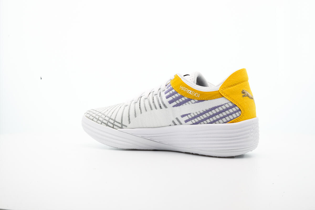 Puma Clyde All-Pro Coast 2 Coast 'Puma White/Prism Violet' - Image 9