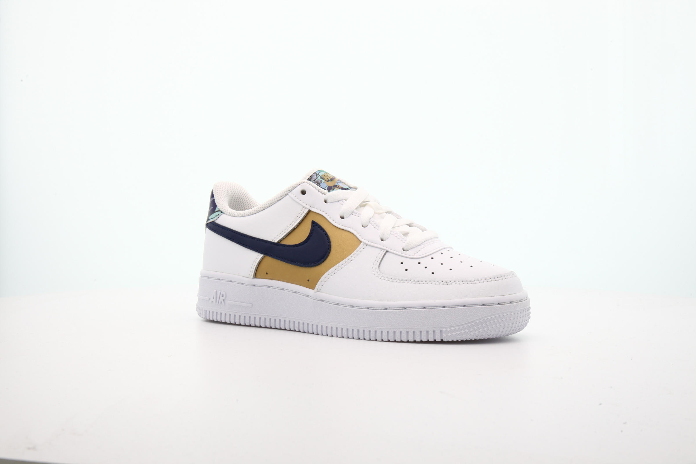 Nike AIR FORCE 1 LOW LV8 GS "WHITE"