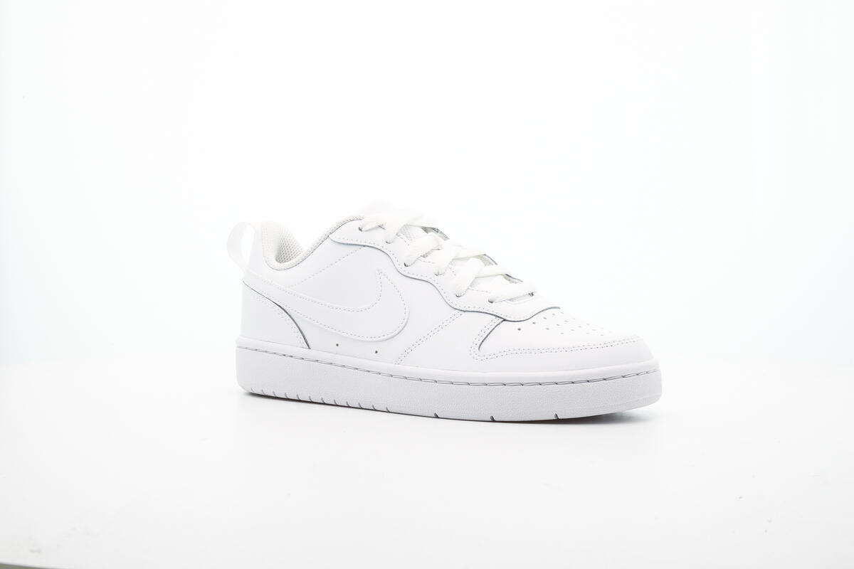 Nike Court Borough Low 2 (GS) White - Image 3