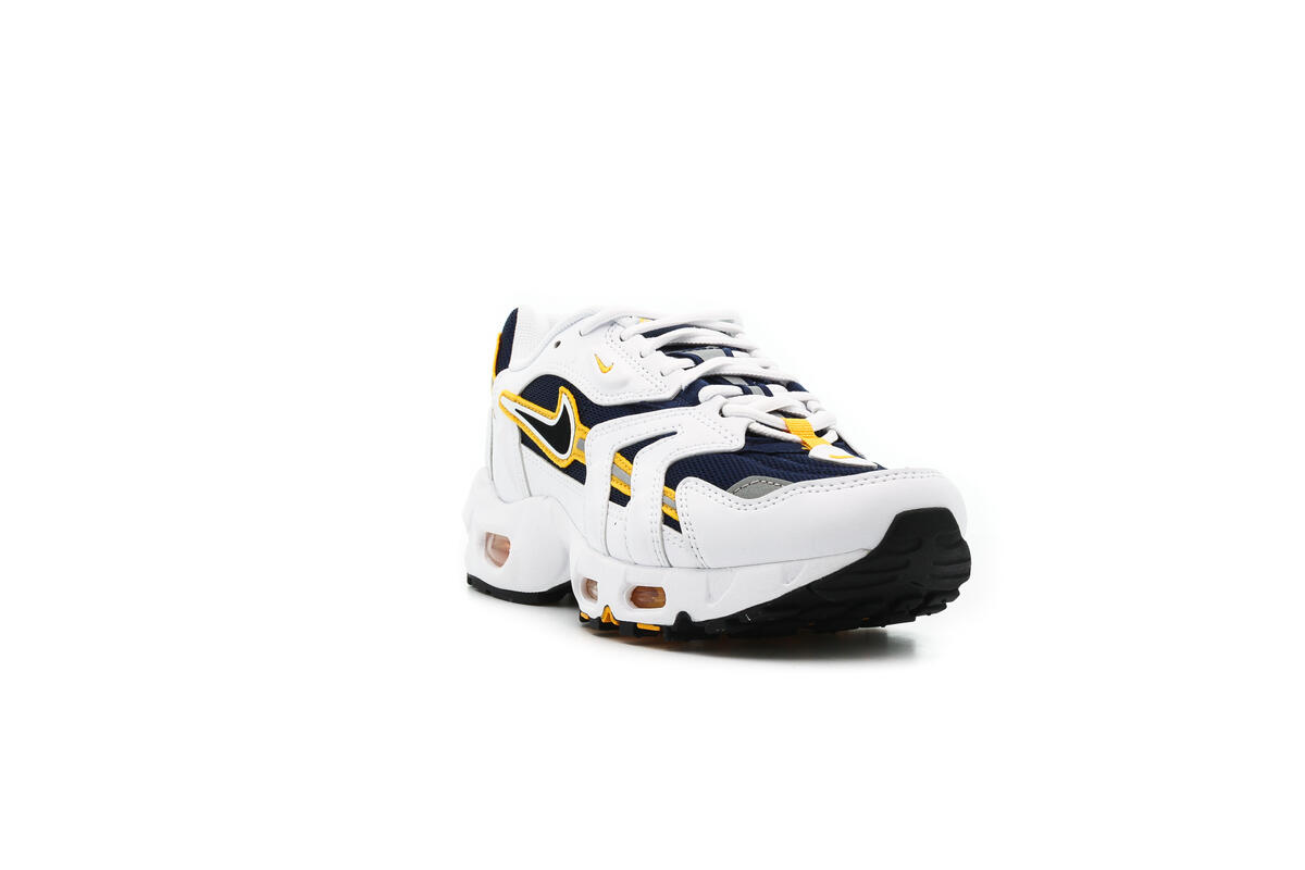 Nike Air Max 96 II OG - White / Black / Midnight Navy / University Gold - Image 14