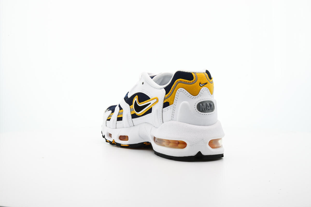 Nike Air Max 96 II OG - White / Black / Midnight Navy / University Gold - Image 20