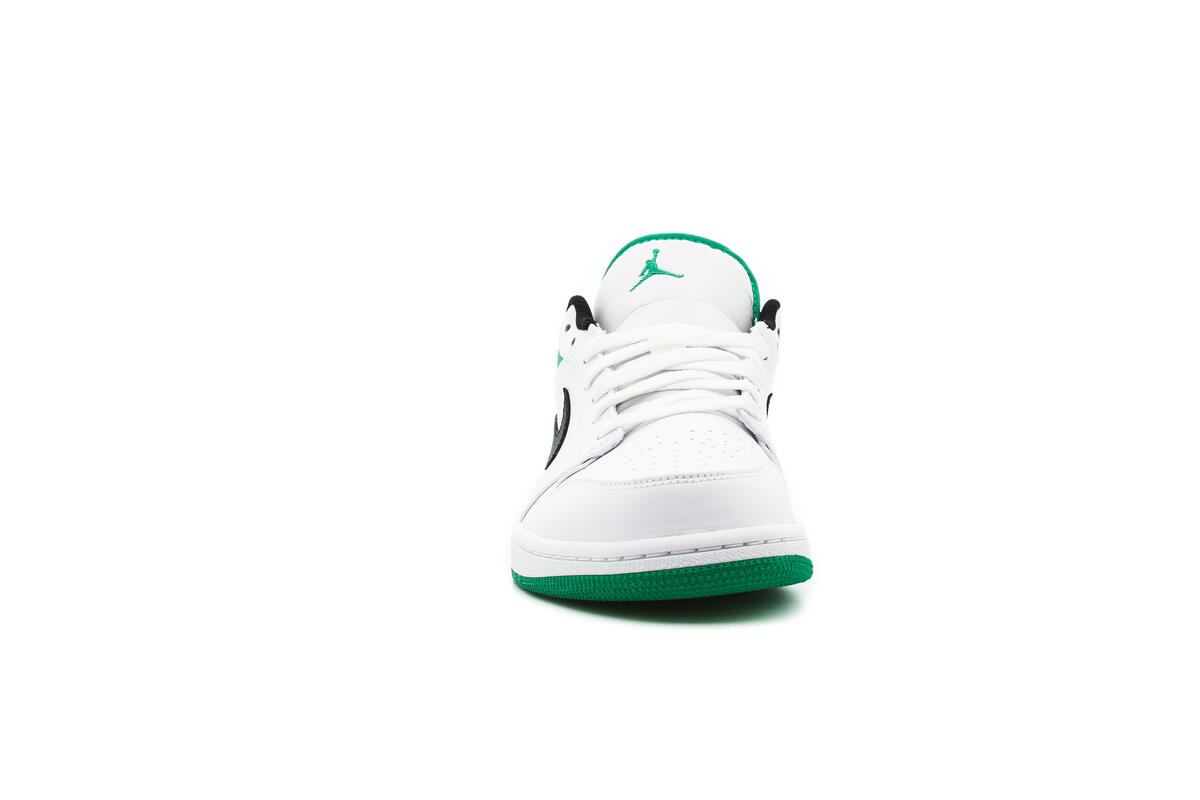 Nike Air Jordan 1 Low - White / Stadium Green / Black - Image 9
