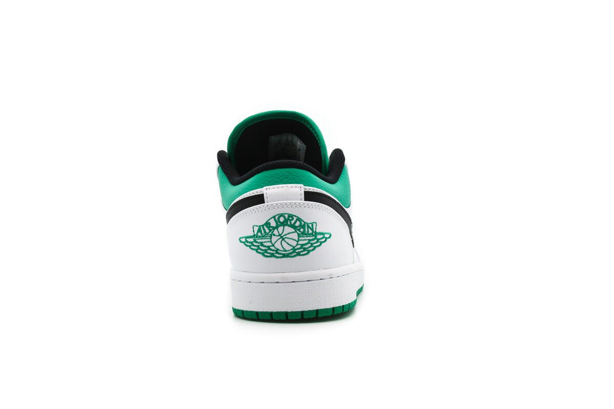 Nike Air Jordan 1 Low - White / Stadium Green / Black - Image 15