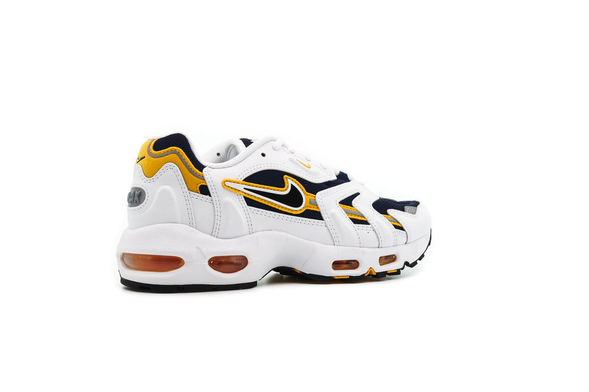 Nike Air Max 96 II OG - White / Black / Midnight Navy / University Gold - Image 23