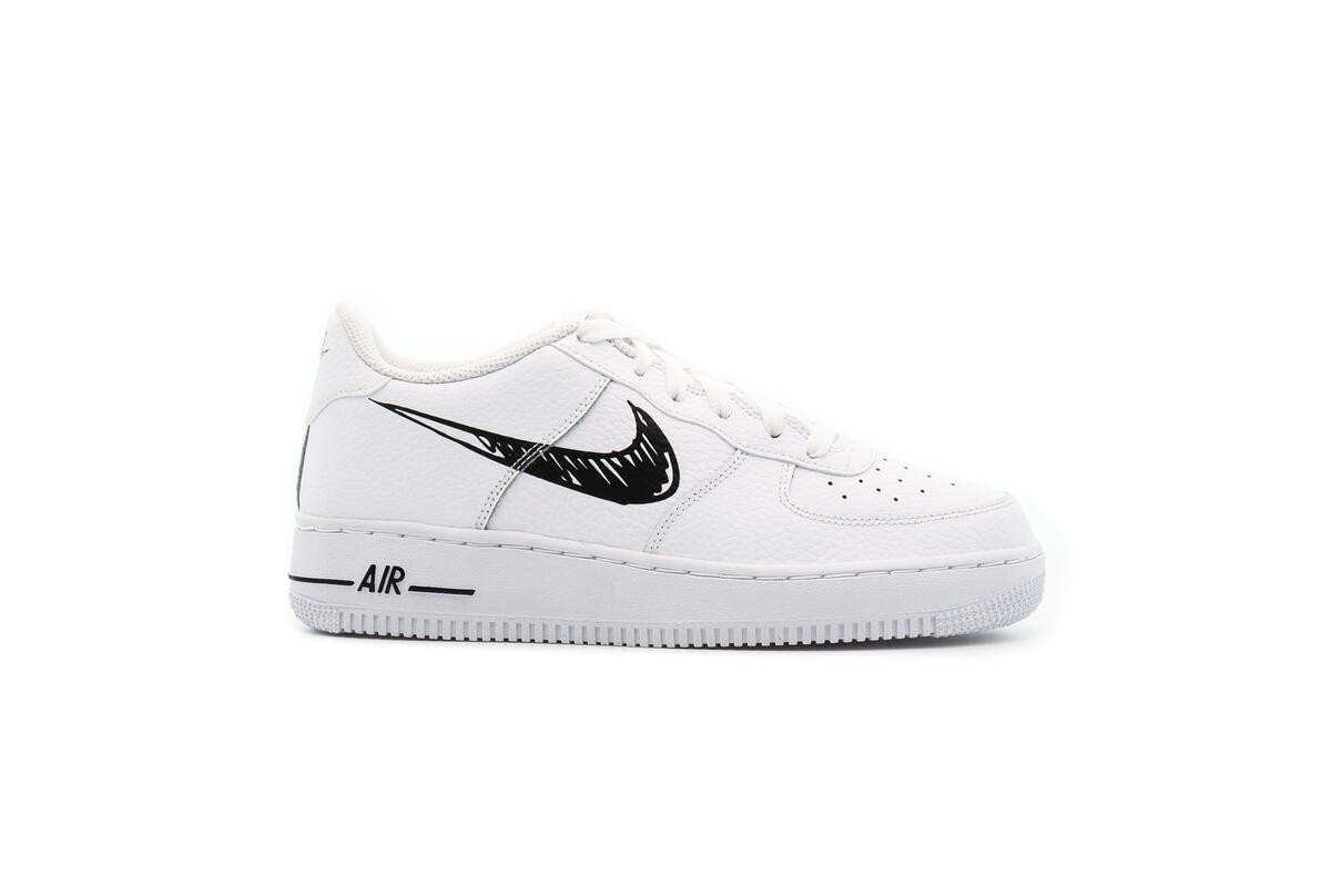 Nike Air Force 1 Low White (GS) - Image 2