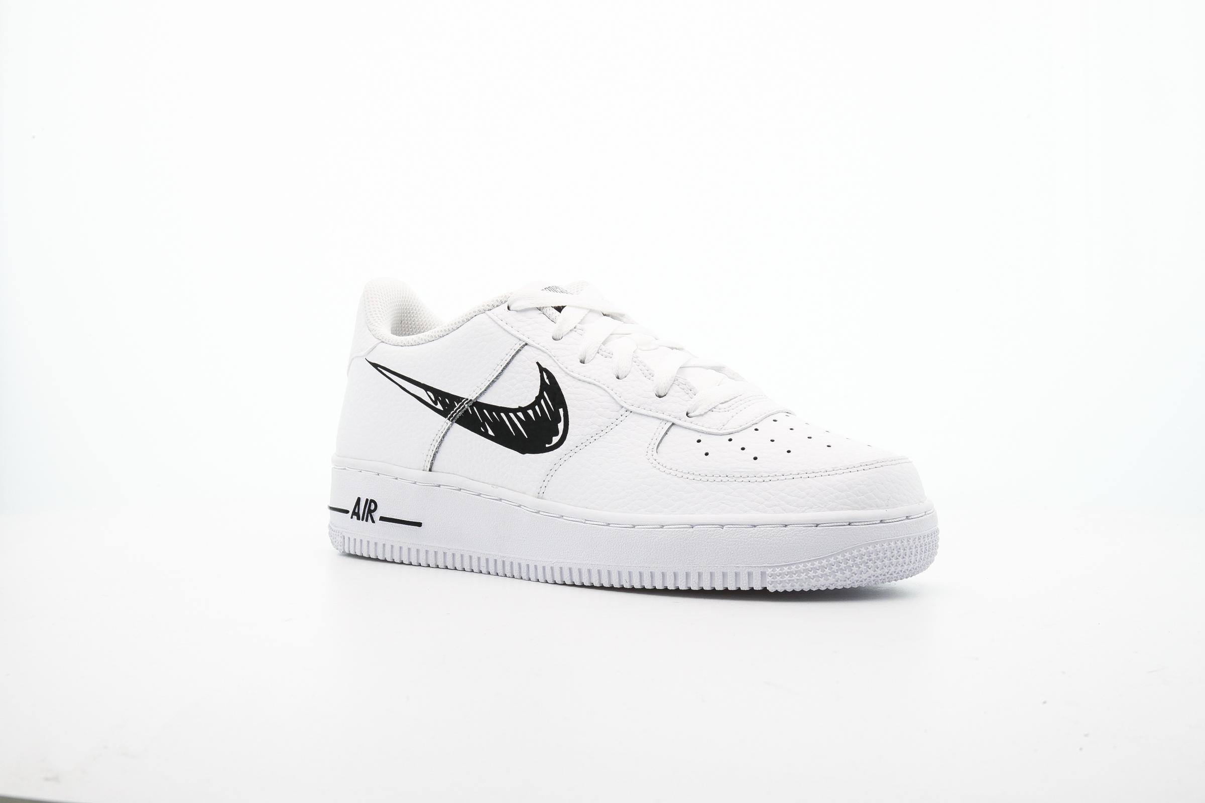 Nike AIR FORCE 1 LOW GS "WHITE"