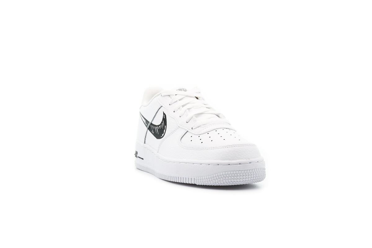 Nike Air Force 1 Low White (GS) - Image 4