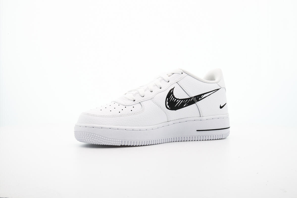 Nike Air Force 1 Low White (GS) - Image 7