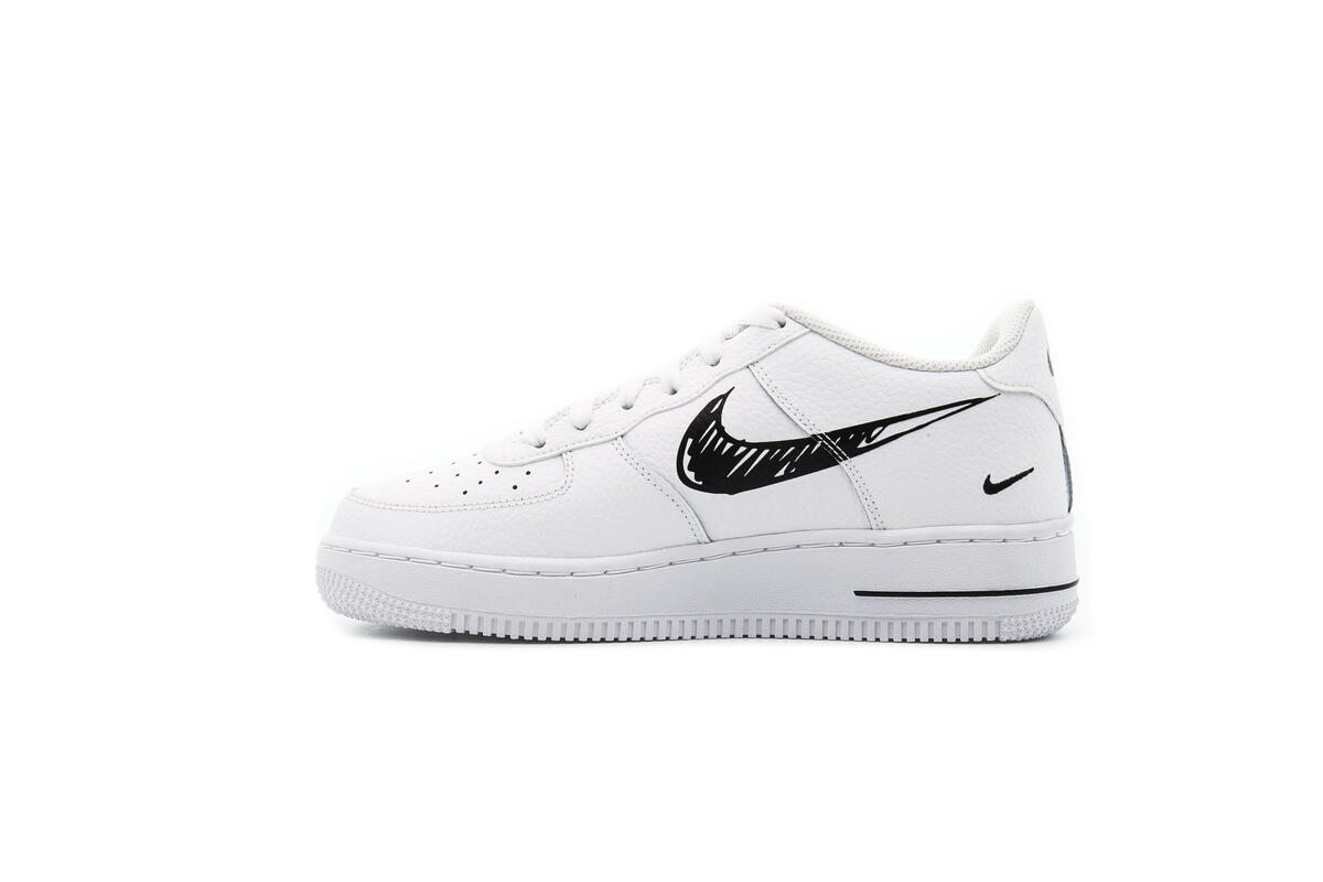 Nike Air Force 1 Low White (GS) - Image 8